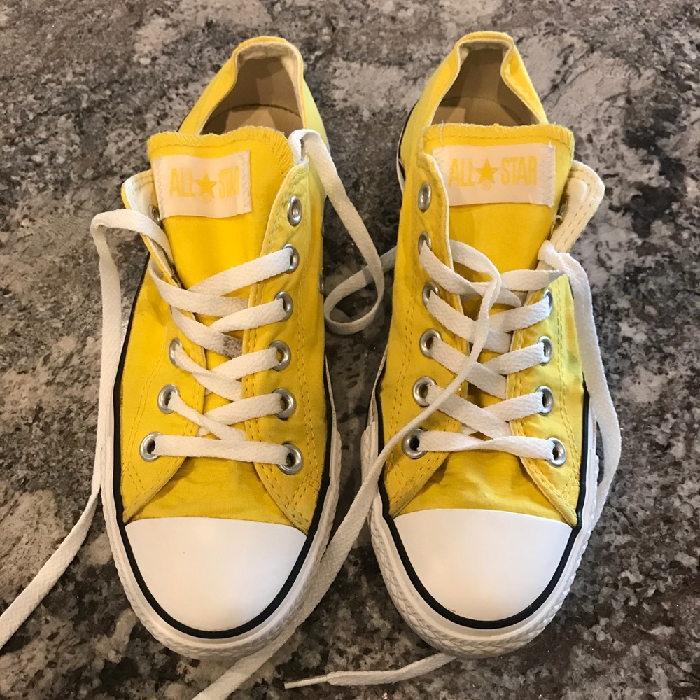 Yellow chucks